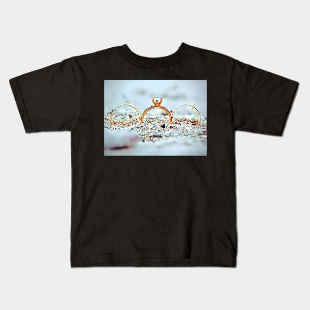 Beach Wedding? (Beach Proposal) Kids T-Shirt by Unique Designs